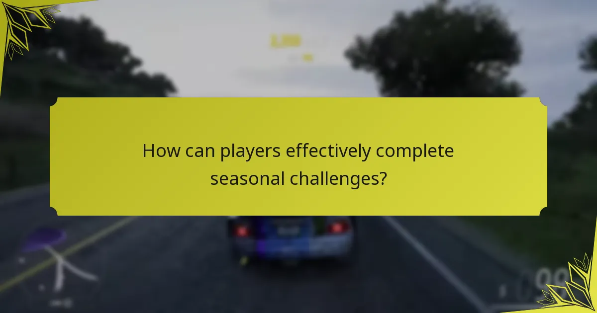 What rewards can players earn from seasonal challenges?