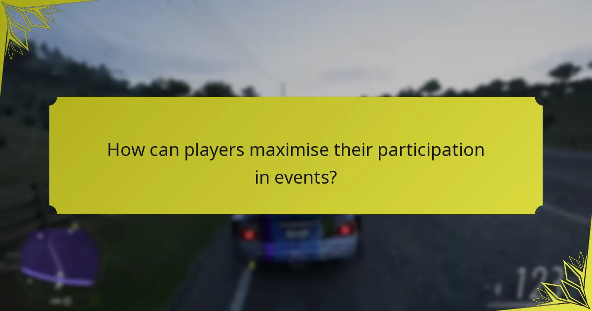 How long do events last in Forza Horizon 5?
