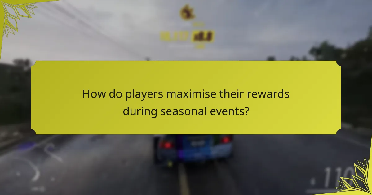 When do seasonal events start and end in Forza Horizon 5?