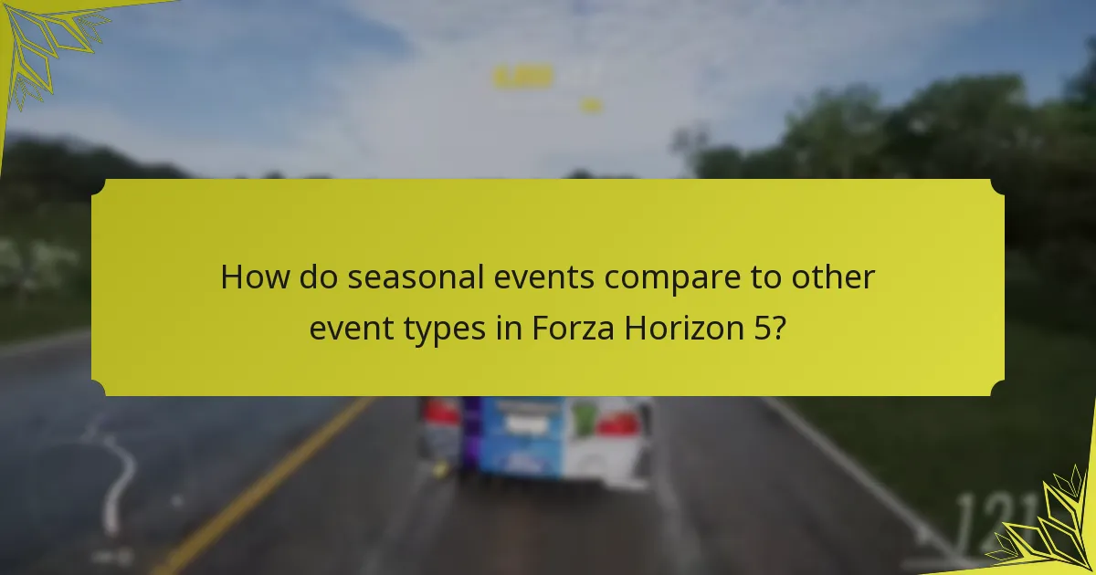 How do the reward structures work for seasonal events?