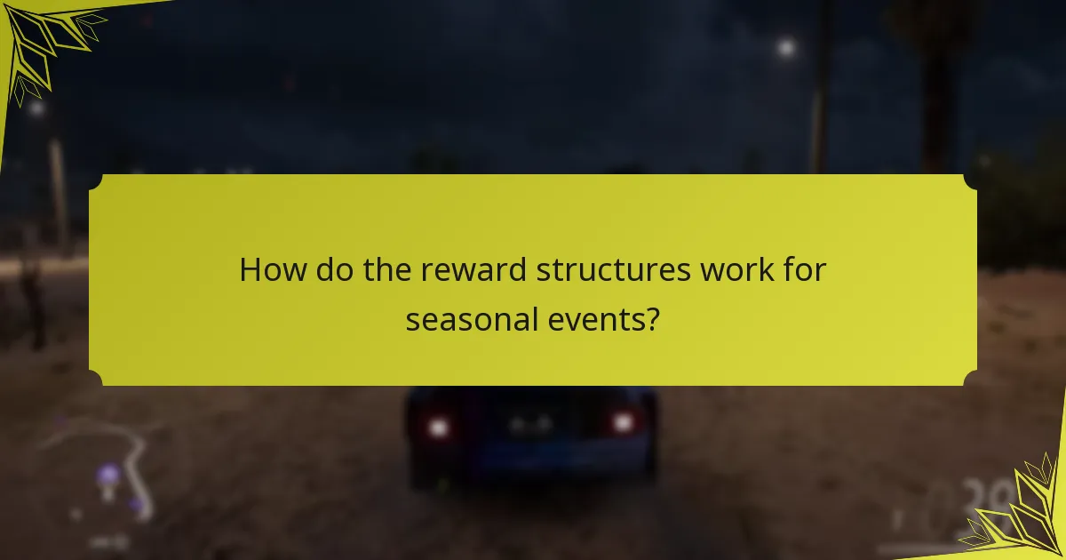 What are the participation requirements for seasonal events?