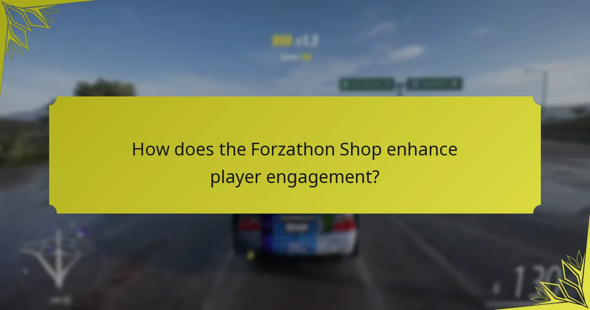 What are the item rotations in the Forzathon Shop?