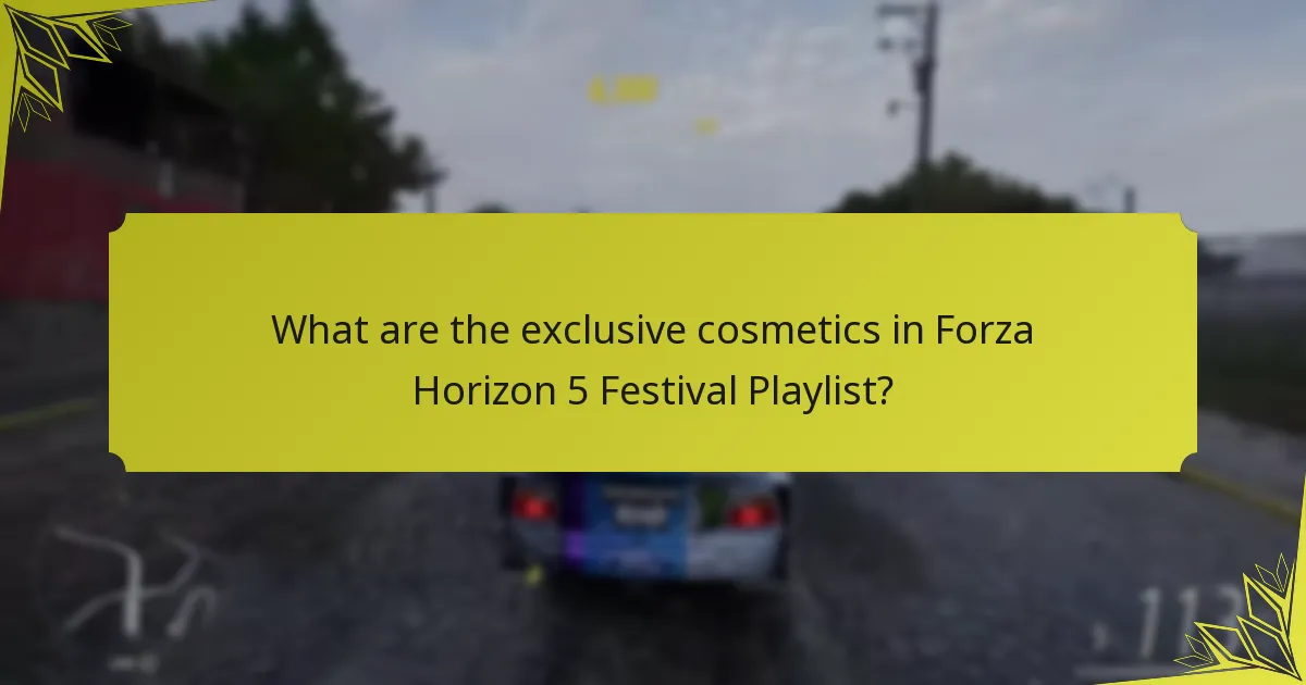 What are the purchasing options for cosmetics in Forza Horizon 5?