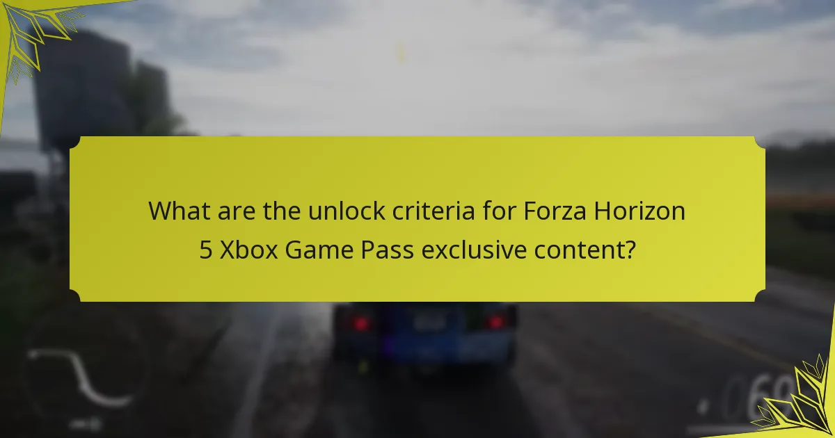 What are the benefits of Xbox Game Pass for accessing Forza Horizon 5 content?