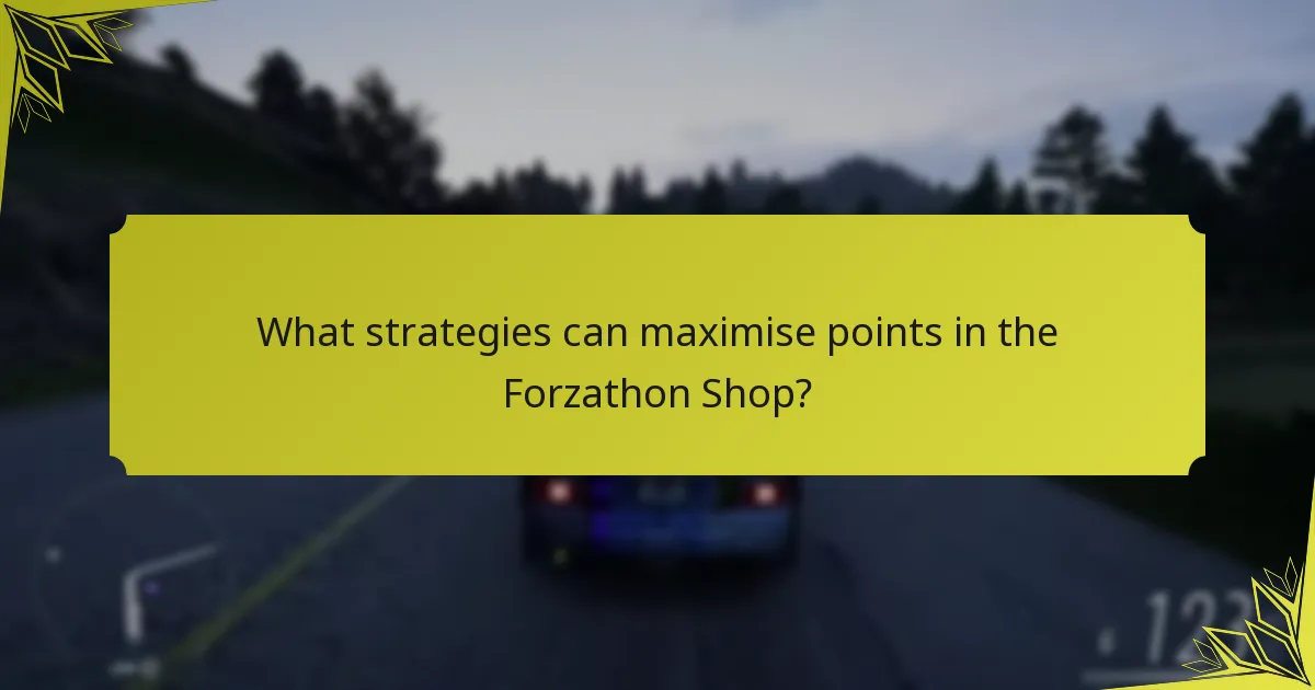 What are the common pitfalls in Forzathon Shop purchases?
